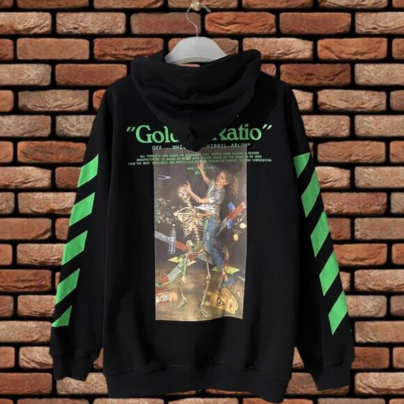 off-white black hoodie - Picture 2 of 5